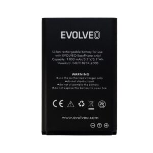 EVOLVEO orig. baterie 1000 mAh pro EasyPhone EP-500/EP-501