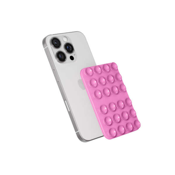 Epico Mag+ přísavný držák na telefon - růžová