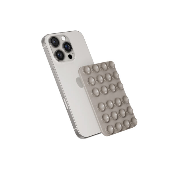 EPI-PH-AC25-TIT-06_s-1 Epico Mag+ přísavný držák na telefon - titanová