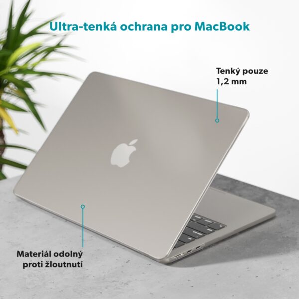 Epico Slim Shell for Macbook Air 13,6´´ - matná