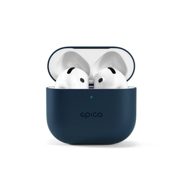 Epico silikonové pouzdro pro AirPods 4 - modrá