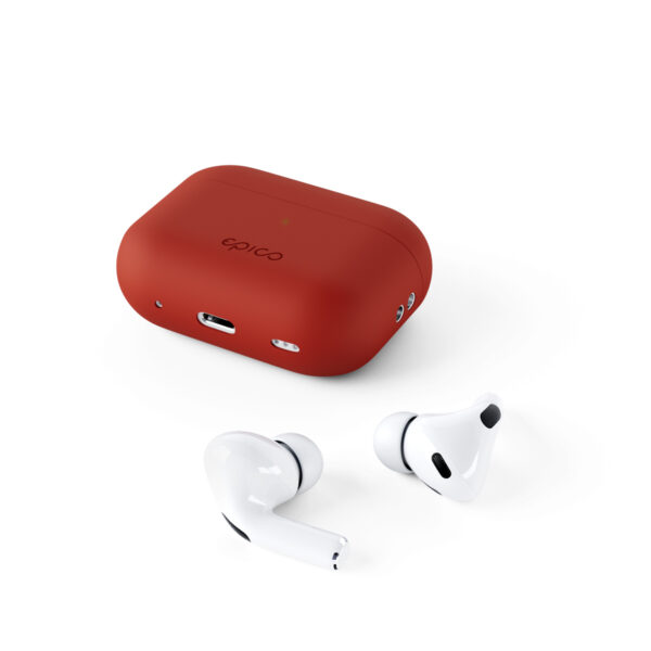 Epico Silicone Cover Airpods Pro 2 - červená