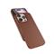Epico Mag+ kožený kryt iPhone 16 Pro - hnědá