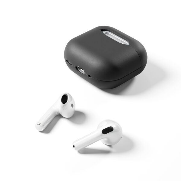Epico kožené pouzdro pro AirPods 4/4 s ANC - černá