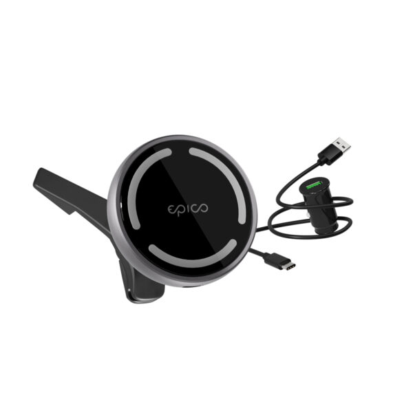 EPI-PH-CAR05-01-pack_s-1 Epico Magnetic Wireless Car Charger - šedá