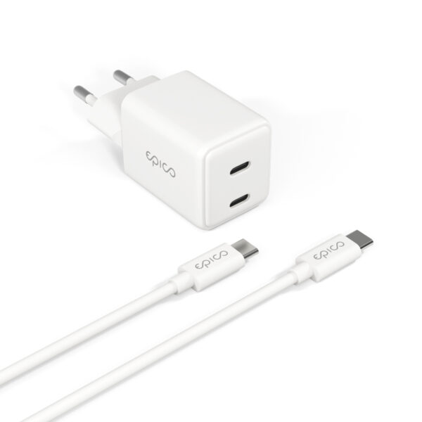 Epico GaN 35W adaptér EA35 s 1,2 m USB-C kabelem