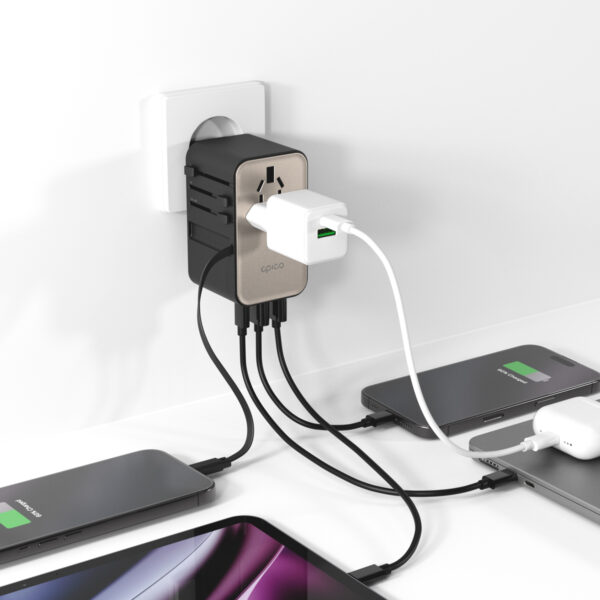 EPI-PH-EU45-05-1- Epico UltraBoost GaN 70W cestovní adaptér EU70