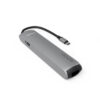 EPI-PH-HUB19-SG-06 Epico 6v1 Slim Hub 8K s USB-C konektorem - šedá