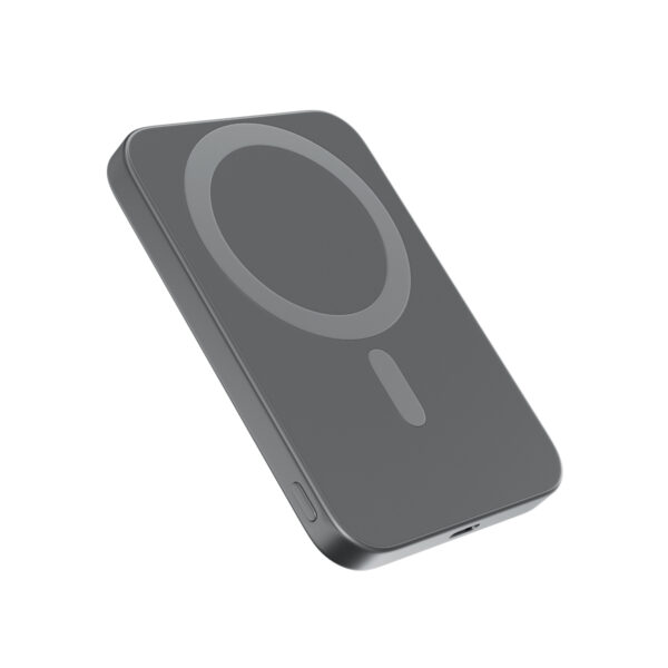 EPI-PH-PB08-SG-01-pack Epico 5000mAh Alu PowerBanka s MagSafe - šedá