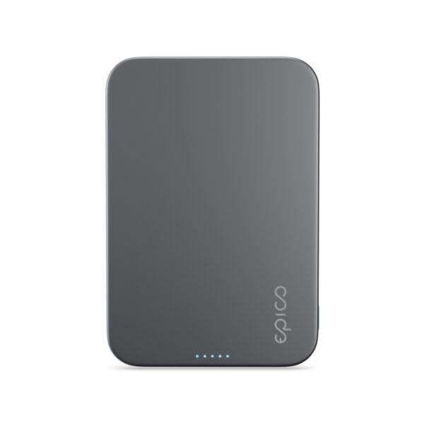 EPI-PH-PB08-SG-04 Epico 5000mAh Alu PowerBanka s MagSafe - šedá