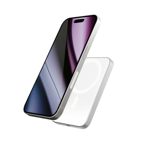 Epico 5000mAh Alu PowerBanka s MagSafe - stříbrná