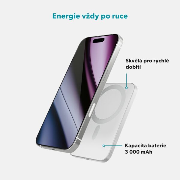 EPI-PH-PB24-SIL_online-CZ-02 Epico 3000mAh Alu Mag+ PowerBanka EM31 - stříbrná