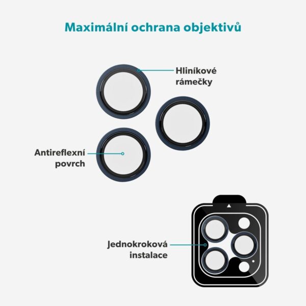 EPI-PH-SP28-online-IP17Pro-BLA-01-CZ Epico Alu Lens iPhone 17 Pro/Max - modrá