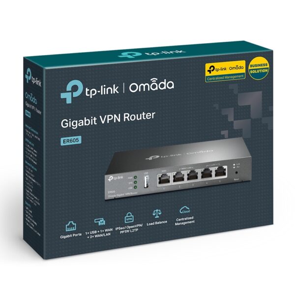 ER605_V2_VPN_Load_Balance_Router_09_large_20211125084455g TP-Link ER605 v2 Gb Multi-WAN VPN router, port USB, Omada SDN