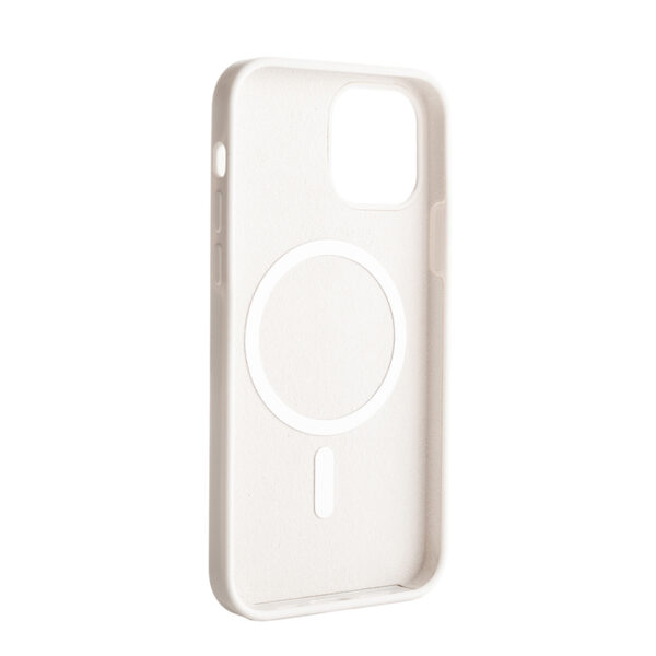 ER POWER Silikonový kryt CARNEVAL SNAP pro iPhone 12 mini s MagSafe - bílá