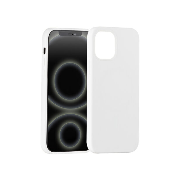 ER POWER Silikonový kryt CARNEVAL SNAP pro iPhone 14 Pro s MagSafe - bílá