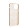 ER POWER Silikonový kryt CARNEVAL SNAP pro iPhone 12/12 Pro s MagSafe - béžová