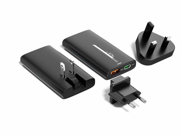 ERPW67G1C1AST-BK_1_s-1 ER POWER Dual Travel Slim Charge 67W – USB-C/USB-A