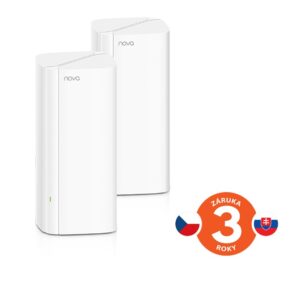 EX12_2P_CZ-a_s Tenda Nova EX12 (2-pack) WiFi6 AX3000 Mesh Gigabit system, 6xGLAN/GWAN, WPA3, VPN, SMART CZ aplikace