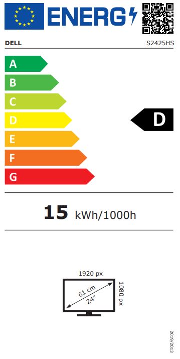Dell/S2425HS/23,8"/IPS/FHD/100Hz/4ms/Blck-White/3RNBD