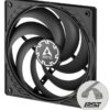 F14SLIMPWM_s ARCTIC P14 Slim PWM PST – 140mm Pressure optimized case fan | Slim Profile | PWM controlled speed wi