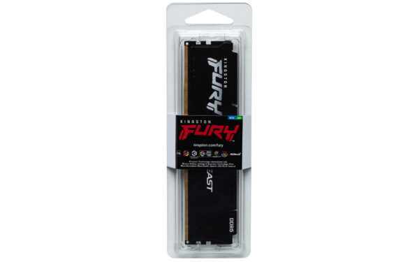 Kingston FURY Beast EXPO/DDR5/16GB/6000MHz/CL36/1x16GB/Black