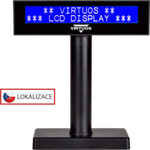 FL-2026MB_lokalizace_s-3 LCD displej Virtuos FL-2026 2x20, serial, černý