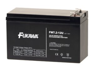 FW7-2-12U_s Akumulátor FUKAWA FW 7.2-12 F2U (12V 7,2Ah/7Ah)