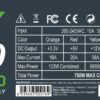 FX750-label EVOLVEO FX 750,zdroj750W ATX,14cm,80+,Bronze,3YRW