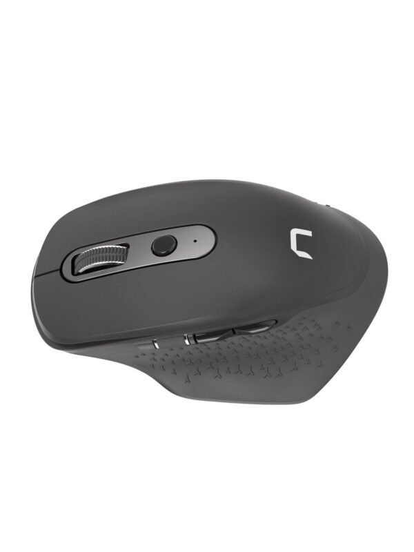 Natec optická myš FALCON/Kancelářská/Optická/Pro praváky/3 200 DPI/Bezdrátové Bluetooth/Černá