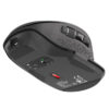 Natec optická myš FALCON/Kancelářská/Optická/Pro praváky/3 200 DPI/Bezdrátové Bluetooth/Černá