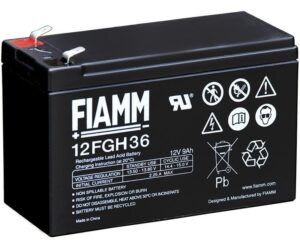 Fiamm-12-FGH-36_s Fiamm olověná baterie 12 FGH 36 12V/9Ah