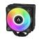 ARCTIC Freezer 36 A-RGB (Black) – Black CPU Cooler for Intel Socket LGA1700 and AMD Socket AM4, AM5,