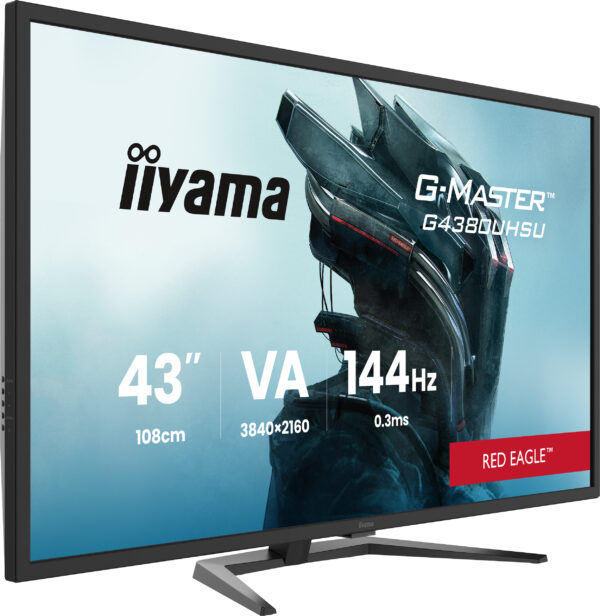 iiyama G-Master/G4380UHSU-B2/42,5"/VA/4K UHD/144Hz/0,3ms/Černá/3R