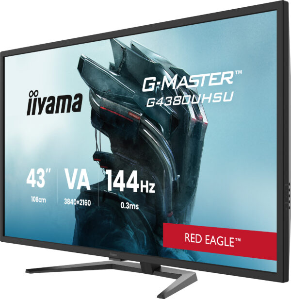 iiyama G-Master/G4380UHSU-B2/42,5"/VA/4K UHD/144Hz/0,3ms/Černá/3R