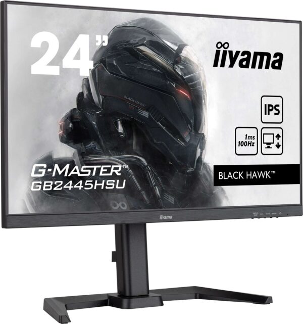 iiyama G-Master/GB2445HSU-B2/23,8"/IPS/FHD/100Hz/1ms/Black/3R
