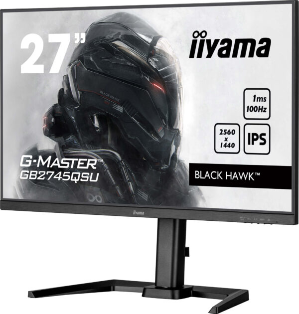 iiyama G-Master/GB2745QSU-B2/27"/IPS/QHD/100Hz/1ms/Black/3R