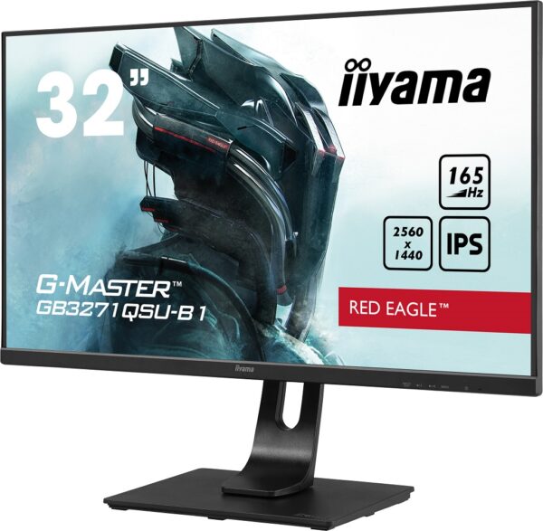 iiyama G-Master/GB3271QSU/31,5"/IPS/QHD/165Hz/1ms/Black/3R
