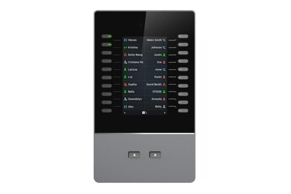 Grandstream GBX20 rozšiřují modul, 4,3" displej, 2 str. x 20 BLF tl.