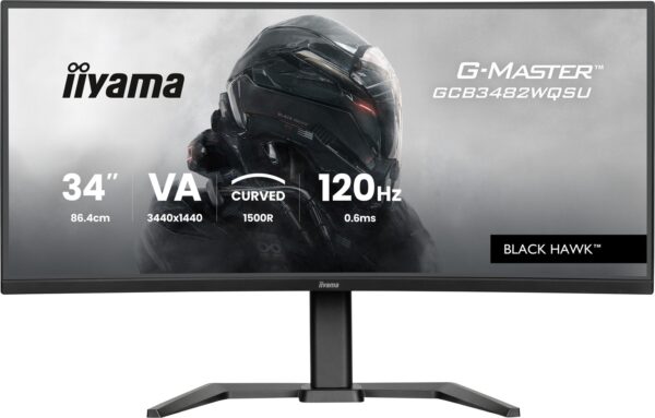 iiyama G-Master/GCB3482WQSU-B1/34"/VA/wQHD/120Hz/0,6ms/Black/3R