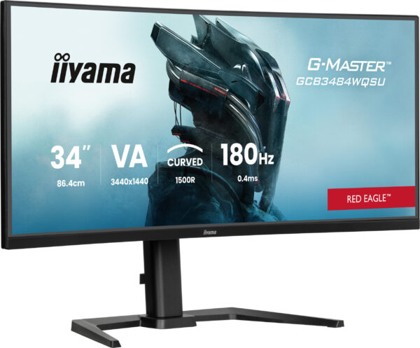 iiyama G-Master/GCB3484WQSU-B1/34"/VA/wQHD/180Hz/0,4ms/Černá/3R