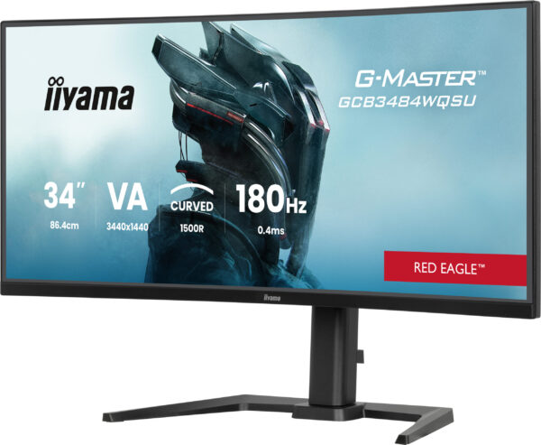 iiyama G-Master/GCB3484WQSU-B1/34"/VA/wQHD/180Hz/0,4ms/Černá/3R