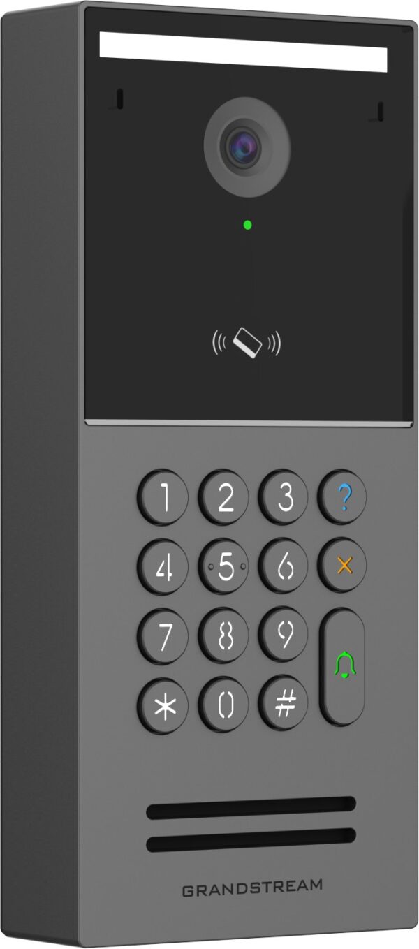 Grandstream GDS3725 dveřní video interkom, 4MP, IC a ID karty, NFC, Bluetooth, IP66