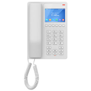 GHP630_1_s Grandstream GHP630 SIP hotelový telefon s displejem, bílý