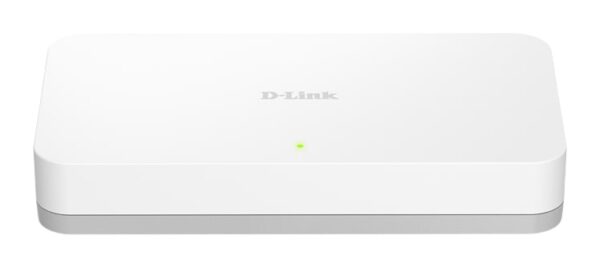 GO-SW-8G_F1_Image_L_Front_WHITE_s D-Link GO-SW-8G 8-Port GIGABIT EASY DESKTOP SWITCH