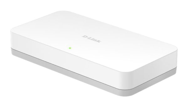 GO-SW-8G_F1_Image_L_Side_Left_WHITE D-Link GO-SW-8G 8-Port GIGABIT EASY DESKTOP SWITCH