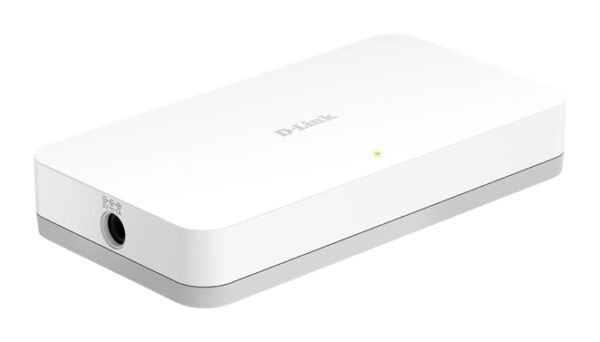 GO-SW-8G_F1_Image_L_Side_Right_WHITE D-Link GO-SW-8G 8-Port GIGABIT EASY DESKTOP SWITCH