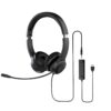 Acer Office Headset AHW154/Stereo/Jack/Drát/Černá