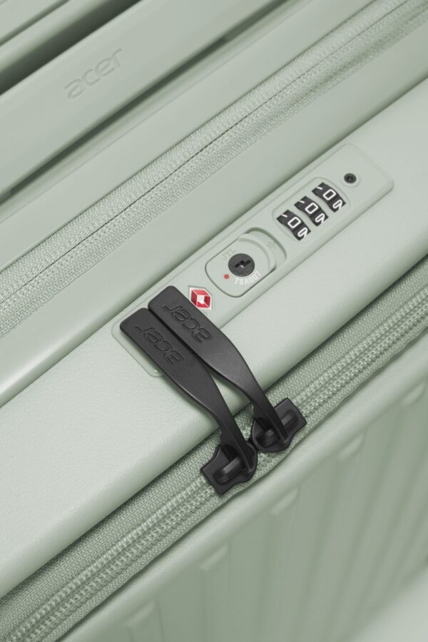 Acer cestovní kufr Barcelona,světle zelený,TSA