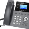 GRP2603_left-1 Grandstream GRP2603P SIP telefon, 2,48" LCD podsv. displej, 6 SIP účty, 2x1Gbit port, PoE